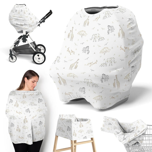 Sweet Jojo Designs Jungle Safari Animals Boy Girl Unisex/Gender Neutral Infant Baby