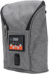 Portable Adjustable Temperature Baby Bottle Warmer Bag - Insulated Milk Heater for Outdoor Use (Grey)