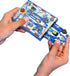 2 FLAT FAST Original Speed Card Racer Flat Car Racer and Pocket Size Racecar Launcher with Real Rubber Tires