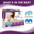 Nursing Mom Basic Kit - Gel Nursing Pads for Hot and Cold Breast Therapy + Washable Organic Nursing Pads with Daytime