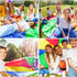 6ft Rainbow Play Parachute with Handles Toy