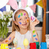 1000 Easter Jelly Bean Sticker - Pcs Easter Candy Sparkle Glitter Waterproof Vinyl Reusable Laptop Sticker Coloring