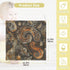 YETTASBIN 4 5 Pack Paisley Muslin Baby Hand Washcloths, Soft Cotton Bath Face Towel, Layers Extra Absorbent Feeding