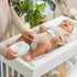 Ingenuity Contoured Changing Pad Includes Waterproof Changing Liner and Safety Fastening Strap with Quick-Release