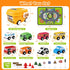 22 Set Toddler Car Toys, Toy Cars for Toddlers, Wooden Cars Toys for Toddler Boy, PCS Cars and Trucks Toy Vehicles
