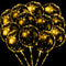 Vinsot 30 Pack LED Bobo Balloons Light Up Balloons Clear Helium Bubble