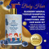 10 fl.oz. BABY HAIR - Blueberry Mineral Kids Shampoo/Body Wash, Sulfate-Free Kids Tearless Shampoo and Body Wash