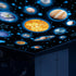 780 Solar System Wall Decals Glow in The Dark Stars PCS, Glowing Planets Stickers for Ceiling, Nursery Wall Stickers