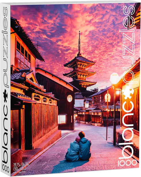 Buffalo Games - blanc - Lost in Kyoto Japan, 1000 Piece Jigsaw Puzzle