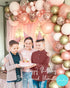 Soonlyn 140 Pack Rose Gold Balloons, 12 Inch Gold & Pink, Pink Confetti Arch Kit for Showers
