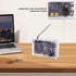 LEPANDA 2inch Radio with Speaker and Acrylic Case, DIY FM Radio Soldering Project, Electronic Soldering Practice Kit