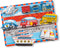 Melissa & Doug Wooden Chunky Puzzle - Vehicles Plane, Train, Cars, Boats (9 pcs)