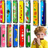 12Pcs Kids Harmonicas,16 Holes Cartoon Harmonica Toy with Double Row for Toddlers,Beginners,Musical