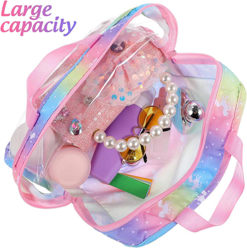 Toyvian Doll Tote Bag - Kids Travel Accessories for Doll Clothes