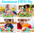 FUNZBO Flower Garden Building Toys, STEM Gardening Gift for Kids, Sorting and Stacking Crafts for Girls