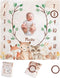 Monthly Baby Milestone Blanket - 47"x47" Premium Fleece for Baby Boy or Baby Girl with Felt Marker