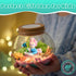 JOYEEMAX 4 5 6 7 8-12 Mermaid Light-Up Terrarium Kit for Kids - LED Night Light Birthday Gift for Girls Ages Year Old