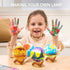 Klever Kits DIY 3D Moon Night Light, Paint Your Own Moon Lamp Kit, Galaxy Lamp Arts and Crafts for Kids Birthday Gifts