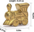 Set 8 Yellow Mountain Imports Metal Die-Cast Mexican Train Domino Train Markers