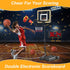 Kids Indoor Basketball Hoop with Scoreboard & Timer, Adjustable Height 3ft-5.8ft, Goal Toy for Outdoor Backyard Sports