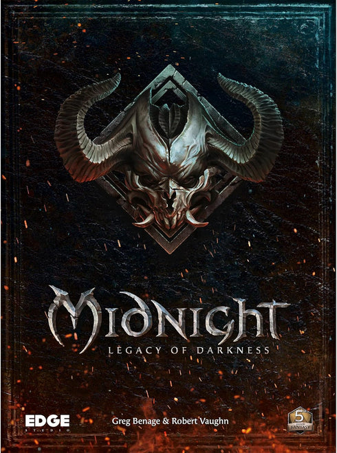 EDGE Studio Midnight Legacy of Darkness CORE RULEBOOK - Epic Role-Playing Adventure Against Evil!