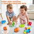 Set 3 3 1-3 4 5 6+ Train for Toddlers w/Steam, Music & Lights - Electric Train Toys for Kids w/Tracks Accessories