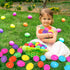 288 -2.36" YEAHBEER Easter Eggs Bright Colors Plastic Easter Eggs Empty for Easter Hunt, Easter Basket Stuffers, Party