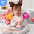 Hopearl Talking Pig, Repeats What You Say, Nodding Electric Interactive Animated Toy for Toddlers, Pink