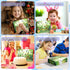 24 Pack Sets, Party Favors for Kids Insect Building Bulk Educational Bug Blocks Toy for Valentines Day Classroom