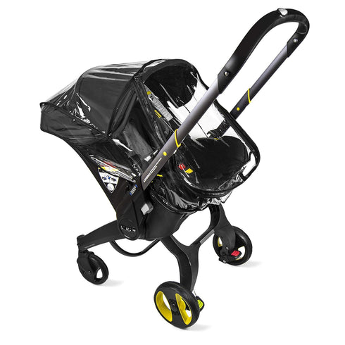 Baby & Beyond Premium Rain Cover - Compatible with Doona Infant Car Seat Stroller (Regular)