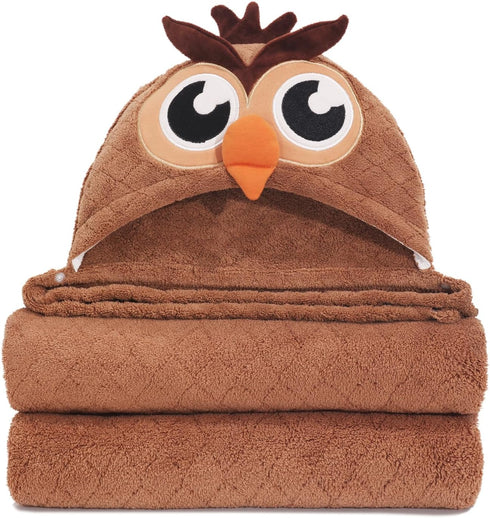Baby Hooded Towels for Boys 0-5 Years,Ultra Thick Soft & Absorbent Towel