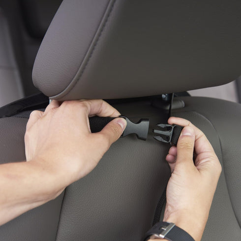 Evenflo Car Seat Kick Mat with Storage Pocket, Black