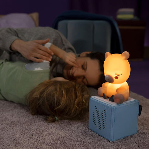 75 Tonies Night Light - Sleepy Bear Audio Play Character from Sleepy Friends | Warm Glow | Minutes of Beautifully