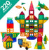 Tytan TILES 220-Piece SUPERSIZED Magnetic Tiles Building Set - 1000s of Creations, Kids’ STEM Toy, Architecture, Ages 3