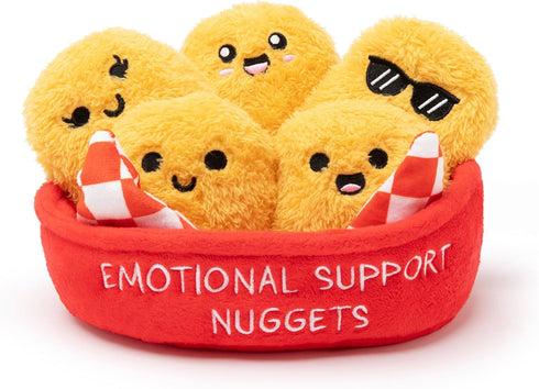 Emotional Support Chicken Nuggets by Relatable, Cuddly Stuffed Animals and Toys, Squishy