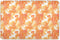 siphylline Orange Tie Dye Flowers Extra Large Resuable Changing Pad Covers Soft Absorbent