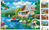 Masterpieces 300 Piece EZ Grip Jigsaw Puzzle - Lakeside Memories - 18"x24"