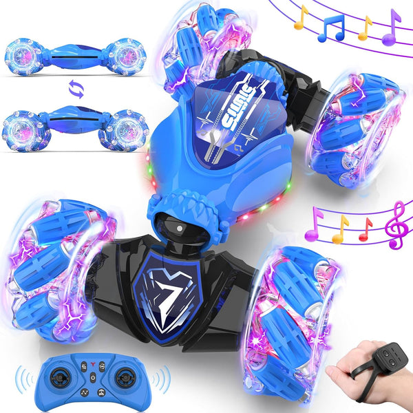 TinyFunz Gesture Sensing Remote Control Car Toys - Drift RC Stunt Car for