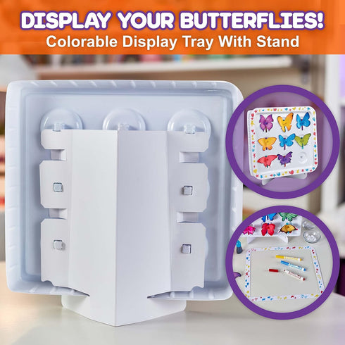 Crayola Paper Butterfly Science Kit - STEAM Toy Gift for Kids Ages 7, 8, 9, 10