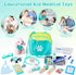 37PC 3-5, Sundaymot Doctor Kit for Kids, Pretend Play Doctor Toys, Doctor Kit for Toddlers with Dog Toy, Medical Bag