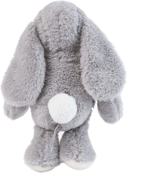 Gray Bunny Rabbit Plush Toy - Best 10-Inch Gift