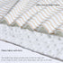 Meracorallo Baby Blankets for Unisex Boys and Girls, Super Soft Nursery Bed Blankets, 30" x 40", Neutral Stripe