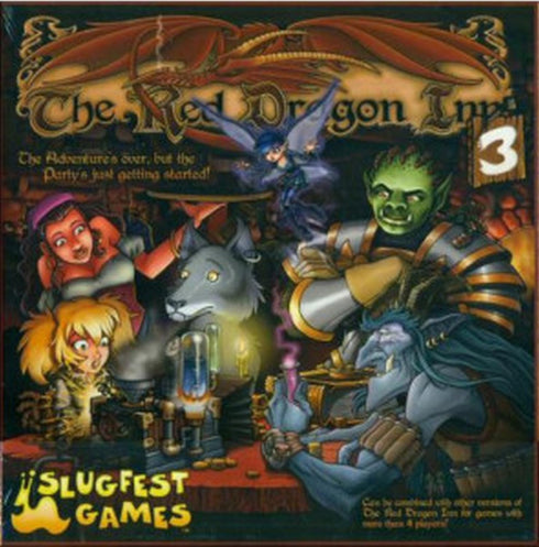 The Red Dragon Inn 3 Strategy Boxed Board Game by Slugfest Games Ages 13 & Up (SFG009)