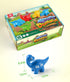 26 Coogam Matching Letters Fine Motor Toy, PCS Double-Sided ABC Dinosaur Alphabet Match Game with Uppercase Lowercase