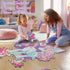 Wings Giant Shimmery Unicorn Floor Puzzle, 50 Pieces Large Jigsaw Puzzle for Kids Ages 4-8, Educational Unicorn Toys