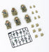 Military Camouflage Soldiers Figures, Action Minifigures in Jungle Fatigues with Weapons and Accessories Gift