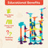 B. toys Marble Run Toy Set - 62 Piece Educational STEM Building Toy with Lights & Sound - 3 Years +