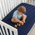 2 Pack 100% Cozy 28x52 28x52 Inches NTBAY Brushed Microfiber Fitted Crib Sheet, Super Soft and Crib Sheet for Standard