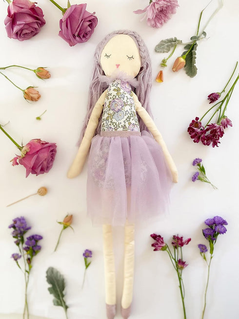 Mon Ami Lavender Scented Designer Plush Doll, 21”, Adorable Stuffed Toy Gift for Kids & Room Décor