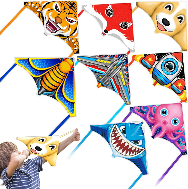 YongnKids 6 Pack Mini Kite for Boys Girls Age 3-5 4-8, Finger